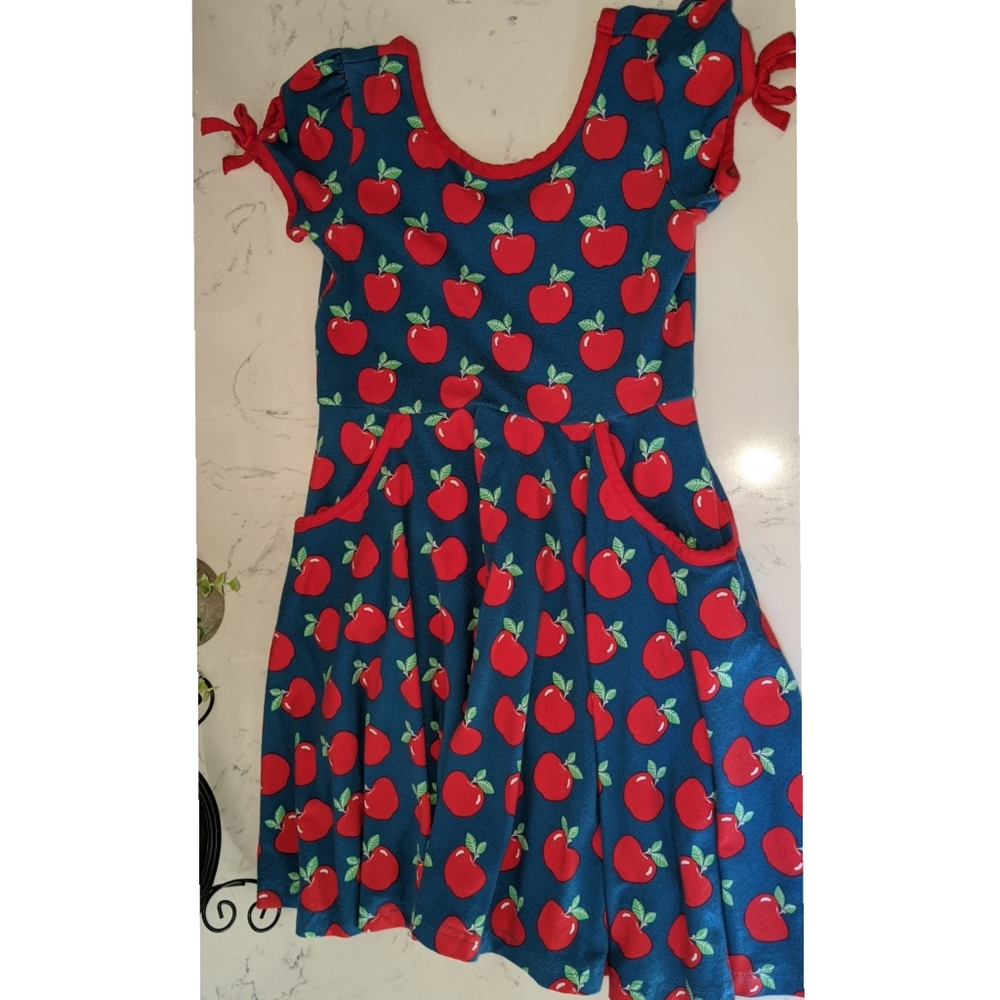 Eleanor Rose Apples Dress